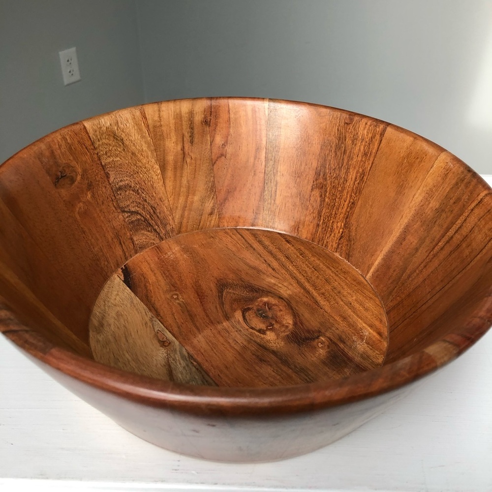 Better Homes & Gardens New Wood Bowl